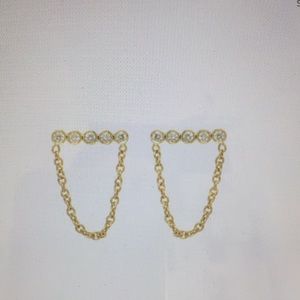 Zoe Chicco 14kt with diamonds earrings.